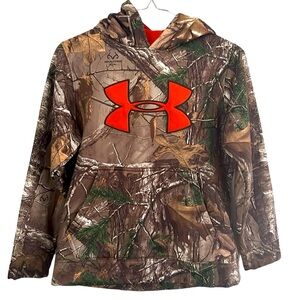 UNDER ARMOUR Youth Medium YMD Realtree CAMO Hoodie Sweatshirt